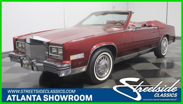 1984 Biarritz Convertible Used 4.1L V8 16V Automatic FWD 1984 Cadillac Eldorado Biarritz Convertible