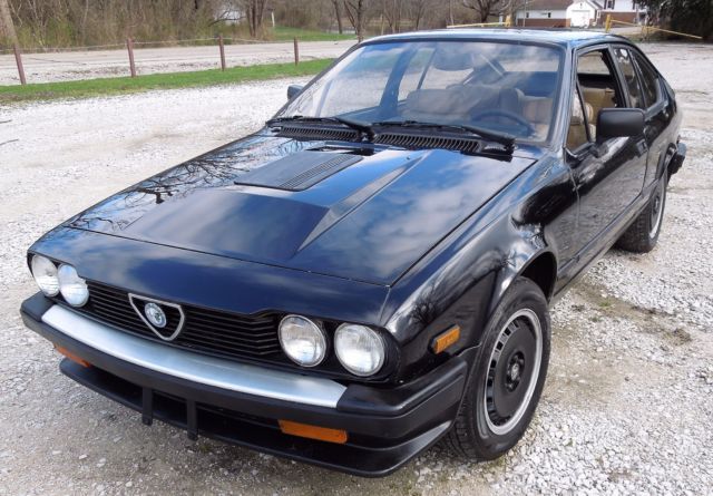 1984 Black Alfa Romeo GTV6 Professionally Restored Super Clean California Car 1984 Alfa Romeo GTV6 2.5 Coupe 2-Door