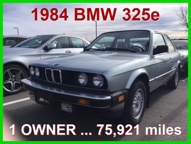 1984 BMW 3-Series 325e