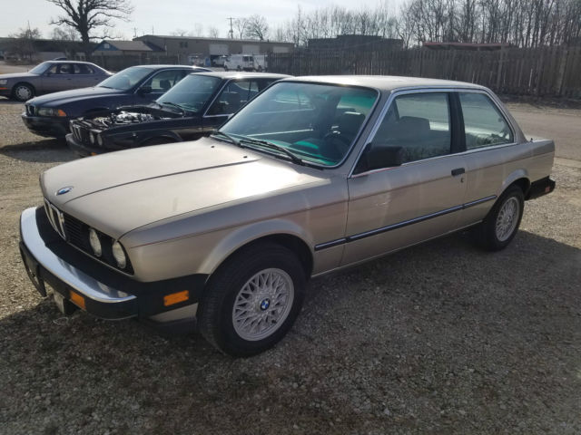 1984 BMW 325e Only 49k Miles! Bronzit Beige Coupe - $6900 1984 BMW 3-Series