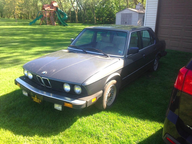 1984 BMW 5-Series Silver - photo 12