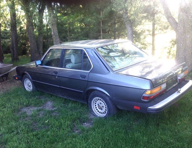 1984 BMW 5-Series Silver - photo 7