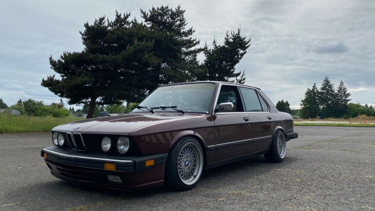 1984 bmw 528e rare manual color not m3 e30, e36, 2002 1988 BMW 5-Series Manual