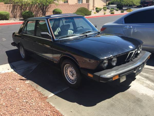 1984 BMW 533i E28 1984 BMW 5-Series 533i