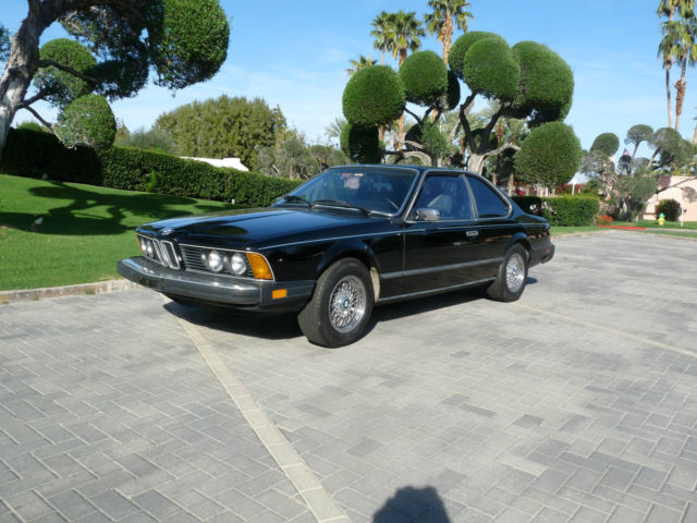 1984 BMW 633 csi 1984 BMW 6-Series 633 csi