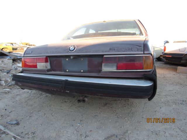 1984 BMW 6-Series 2 door - photo 6