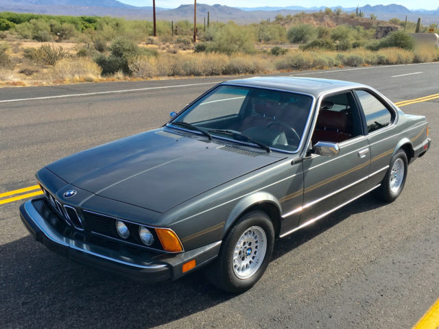 1984 BMW 633CSi with 20,700 Original Miles 1984 BMW 6-Series 633 CSi