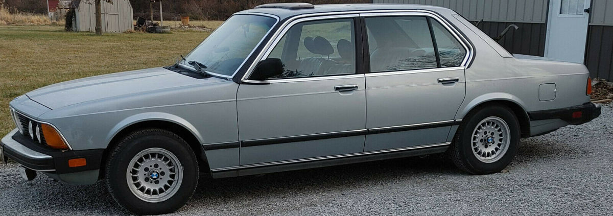 1984 BMW 733i lots of new parts runs and drives.. NO RESERVE 1984 BMW 7-Series