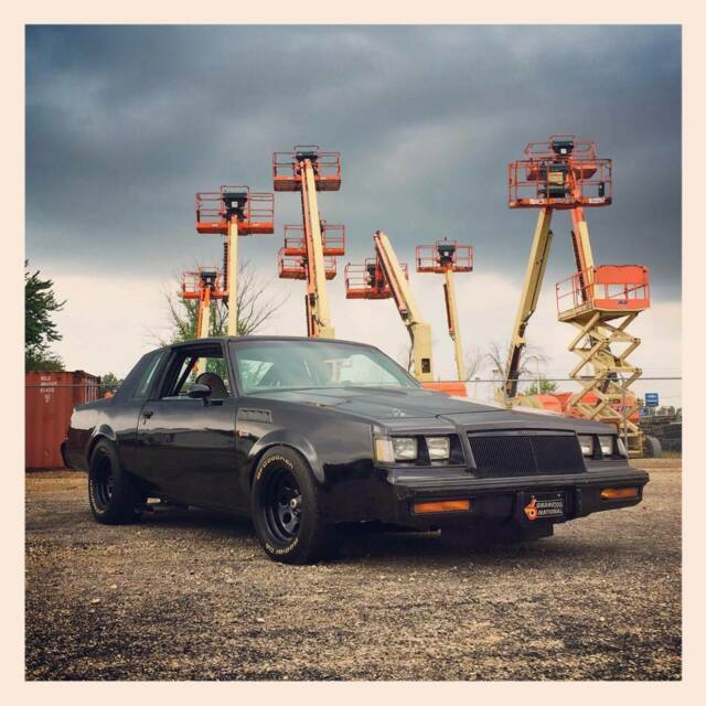 1984 Buick Grand National Fast & Furious 4 movie car stunt car. 1984 Buick Grand National Black