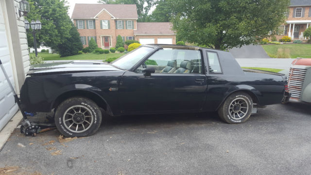 1984 Buick Grand National Turbo WE2 Option With T-Tops 1984 Buick Grand National GN