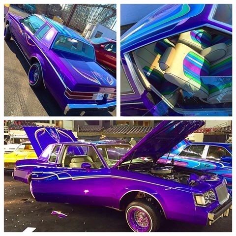 1984 Buick Regal plum krazy lowrider 13x7 CCE hydraulics hot rod 383 Stroker 1984 Buick Regal