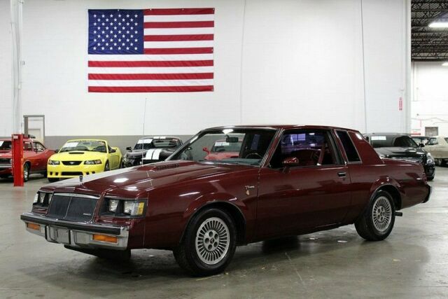 1984 Buick Regal T-Type 48048 Miles Burgundy 3.8L V6 Turbocharger 4-Speed Autom 1984 Buick Regal T-Type