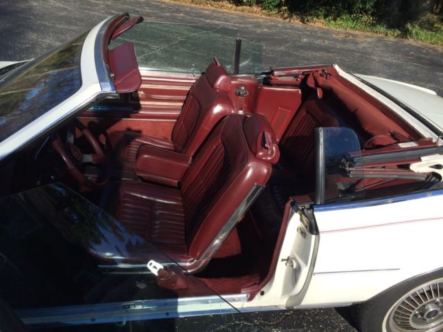1984 Buick Riviera Convertible Only 500 of these Rivieras were built in 1984 1984 Buick Riviera