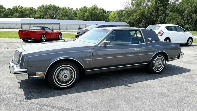 1984 Buick Riviera Coupe 21,492 Original Miles Gray 1984 Buick Riviera