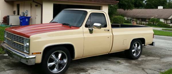 1984 C-10 completely redone 454 and brand new complete Air Conditioner 1984 Chevrolet C-10 Custom