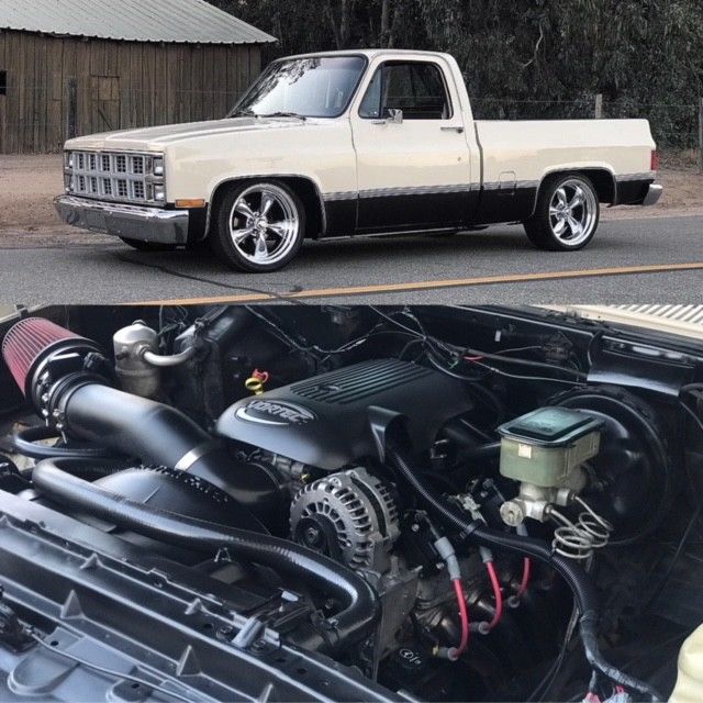1984 C10 LS Swapped Custom Interior 4L60E GMC SIERRA 1984 Chevrolet C-10