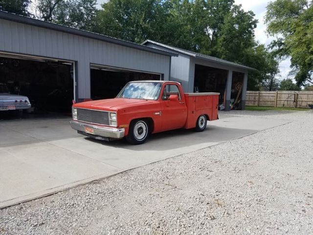 1984 C10 Short Bed Service Body 1984 Chevrolet C-10