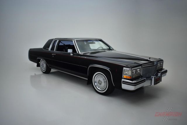 1984 Cadillac Deville 38,856 Miles Black 8 Cylinder Engine 4.1L/250 auto 1984 Cadillac DeVille --