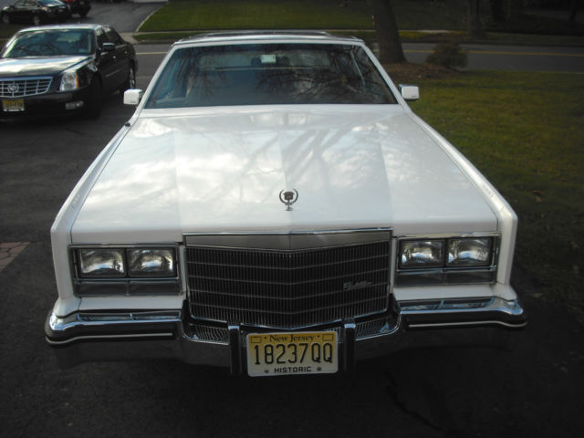 1984 Cadillac Eldorado Biarritz 2 door Hdtp Stainless Steel Roof Garage Kept 1984 Cadillac Eldorado Biarritz