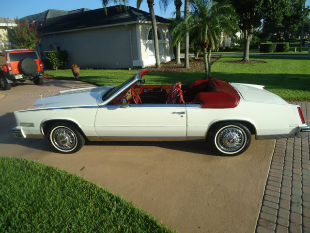1984 CADILLAC ELDORADO BIARRITZ CONVERTIBLE-30,476 MILES -STUNNING CAR-GORGEOUS 1984 Cadillac Eldorado BIARRITZ