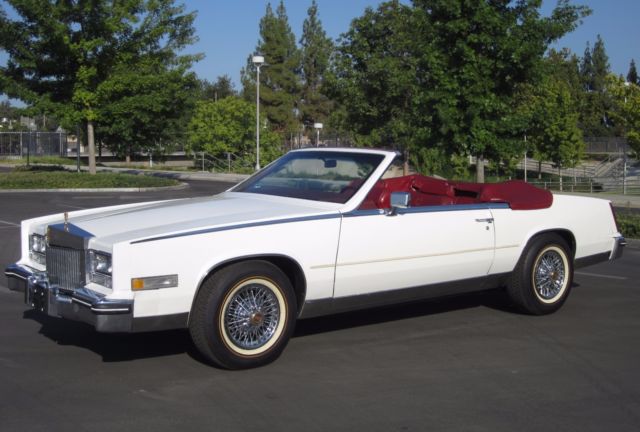 1984 Cadillac Eldorado Biarritz Convertible 73k miles. Nice California car 1984 Cadillac Eldorado Biarritz Convertible. 73k miles