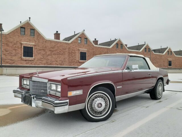 1984 CADILLAC ELDORADO BIARRITZ CONVERTIBLE WITH ONLY 73K.MILES !!! 1984 Cadillac Eldorado BIARRITZ