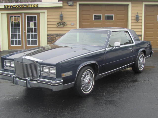 1984 Cadillac Eldorado Biarritz HT-4100 V8 4 Spd. Automatic Stainless/Vinyl Roof 1984 Cadillac Eldorado Biarritz