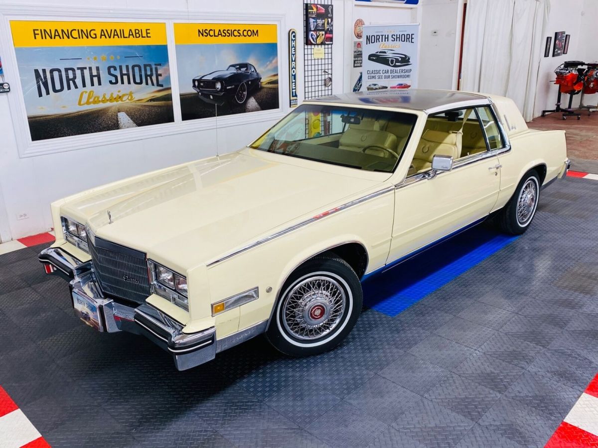 1984 Cadillac Eldorado, Cameo Ivory with 57,422 Miles available now! 1984 Cadillac Eldorado - BIARRITZ COUPE - STAINLESS ROOF - LOW MILES - SE