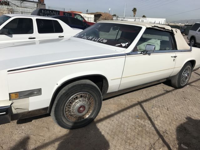1984 Cadillac Eldorado Convertible Classic 1984 Cadillac Eldorado Biarritz Convertible 2-Door