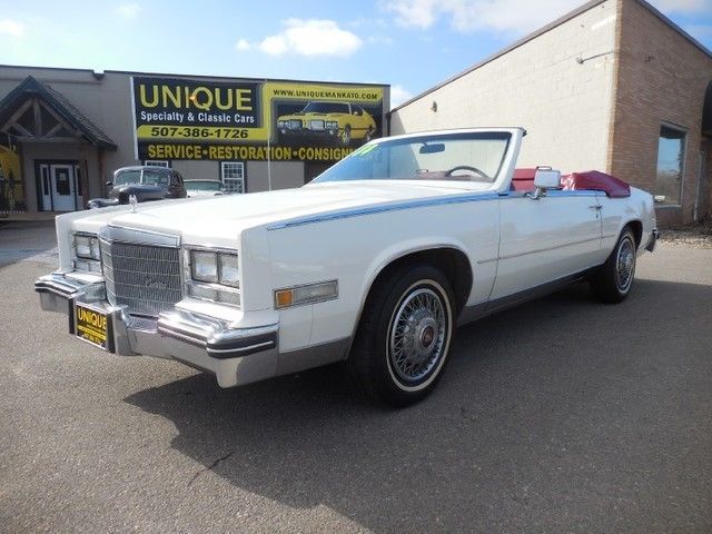 1984 Cadillac Eldorado Convertible, only 22k miles! 1984 Cadillac Eldorado Biarritz