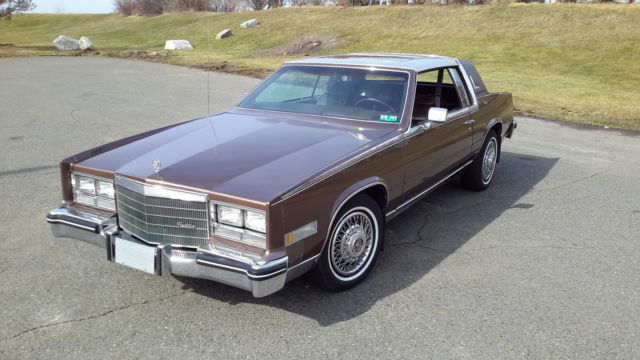 1984 Cadillac Eldorado Touring Coupe 2-Door 4.1L biarritz sunroof stainless auto 1984 Cadillac Eldorado Biarritz