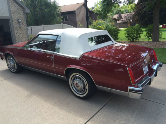 1984 CADILLAC ELDOROADO BIARITTZ CONVERTIBLE**12,000 MILE ONE OWNER**LOOK!!!!!!! 1984 Cadillac Eldorado CONVERTIBLE