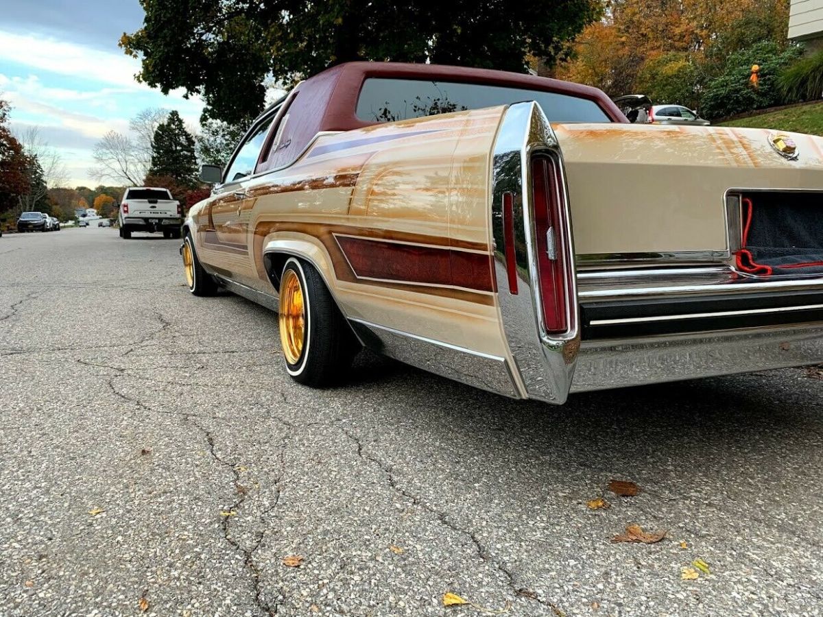 1984 Cadillac Fleetwood Coupe Brown RWD Automatic BROUGHAM 1984 Cadillac Fleetwood BROUGHAM