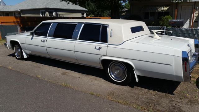 1984 Cadillac Sedan Deville Stretch limo 61k original miles 1984 Cadillac DeVille