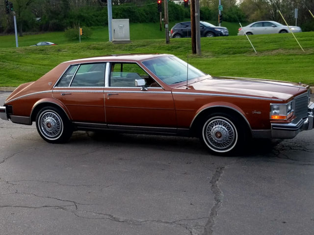 1984 cadillac seville 52000 miles with working AC and velour seats 1984 Cadillac Eldorado seville