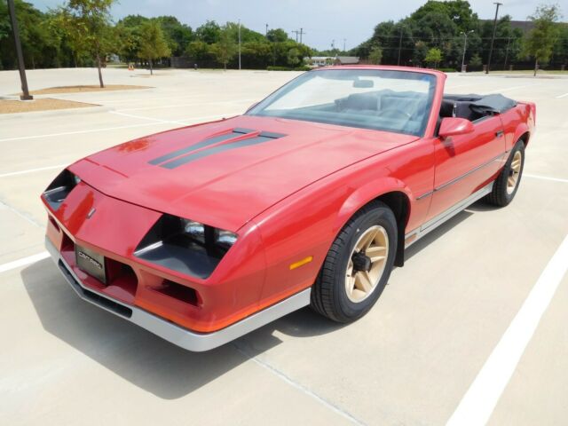 1984 Camaro Z28 convertible - 62k mi Straman conversion well preserved original 1984 Chevrolet Camaro Z28