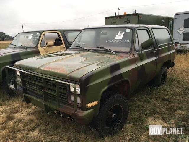 1984 Chevrolet Blazer K5 M1009 CUCV 1984 Chevrolet Blazer
