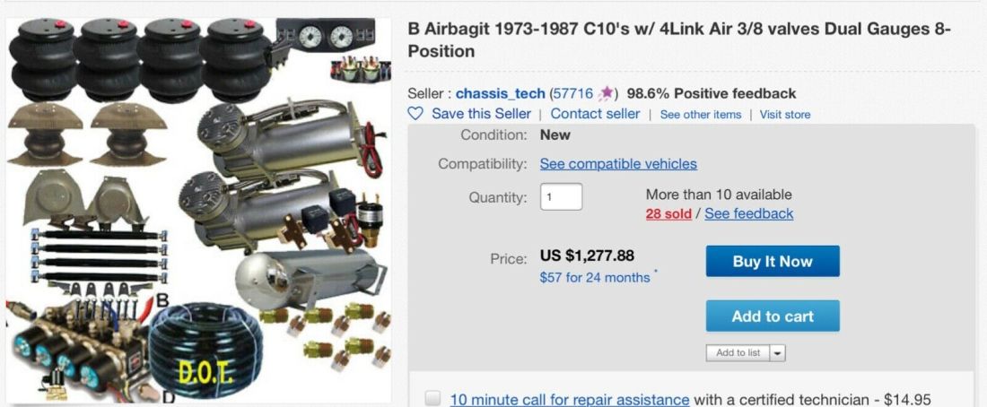 1984 Chevrolet C-10 Custom Air Bagged Slammed C10 Bodydropped - photo 5