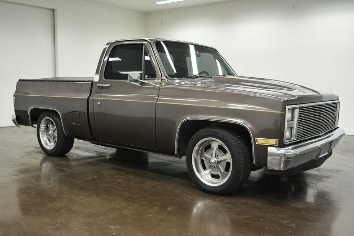 1984 Chevrolet C10 65825 Miles Brown Pickup Truck 383 Stroker Turbo 400 Automat 1984 Chevrolet C-10