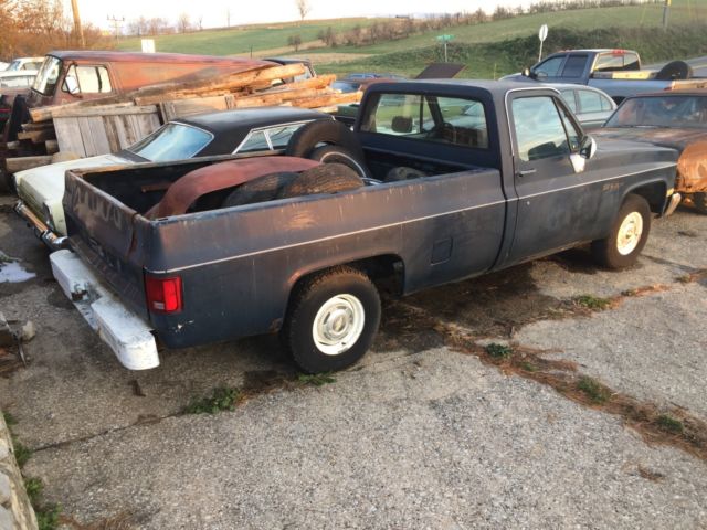 1984 Chevrolet C10 Pick Up 2wd Lwb 305 Auto 76k Miles VA State Truck Since New 1984 Chevrolet C-10