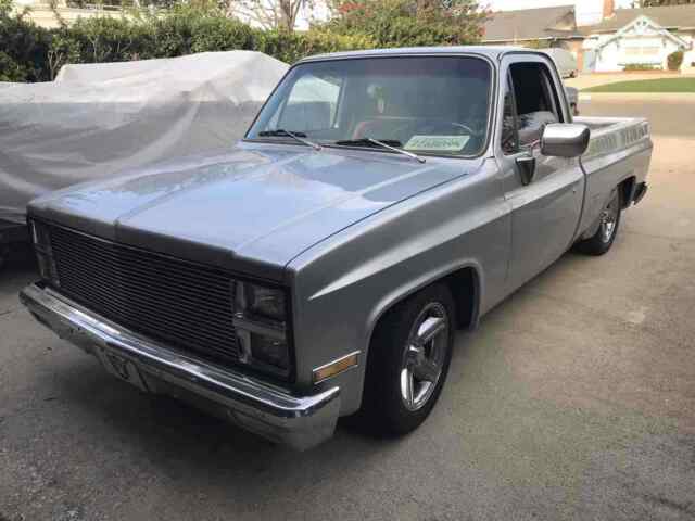 1984 Chevrolet C10 Pickup Grey RWD Automatic 1984 Chevrolet C10