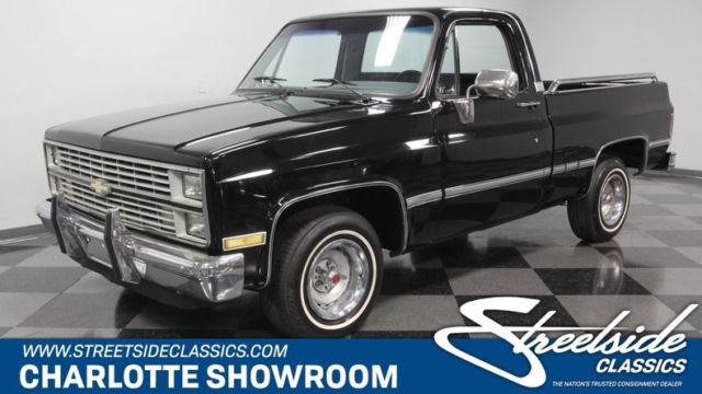 1984 Chevrolet C10 Silverado Pickup Truck 350 4 Speed Automatic Classic Vintage 1984 Chevrolet C-10 Silverado