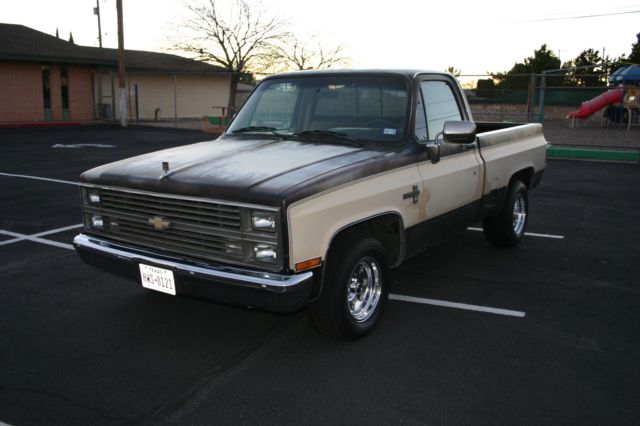 1984 Chevrolet C10 Silverado SWB Truck Shop Truck Rat Rod Square Body Short Bed 1984 Chevrolet C-10 Silverado