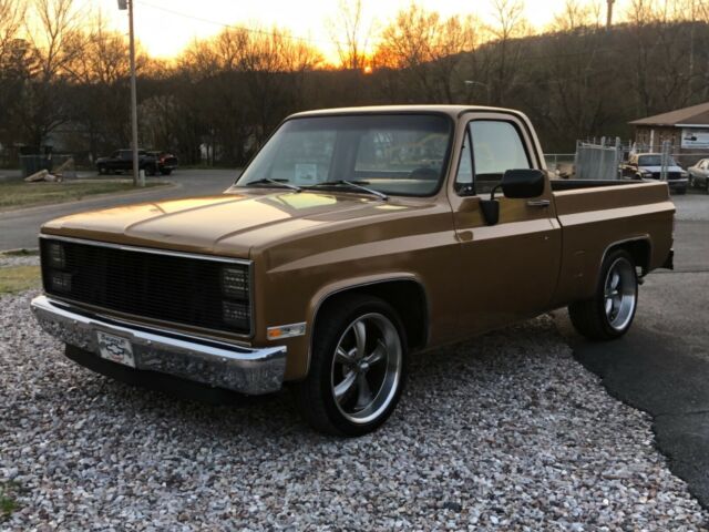 1984 Chevrolet C10 Square Body Hot Rat custom squarebody rod low 1984 Chevrolet C-10