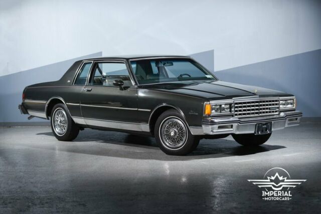 1984 Chevrolet Caprice 150438 Miles Dark Gray Metallic Coupe 350 V8 4 speed wit 1984 Chevrolet Caprice --