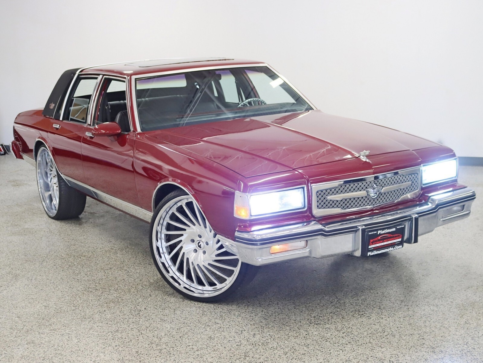 1984 Chevrolet Caprice Custom Built LS Motor Sounds 26in Forgiato's with - photo 5