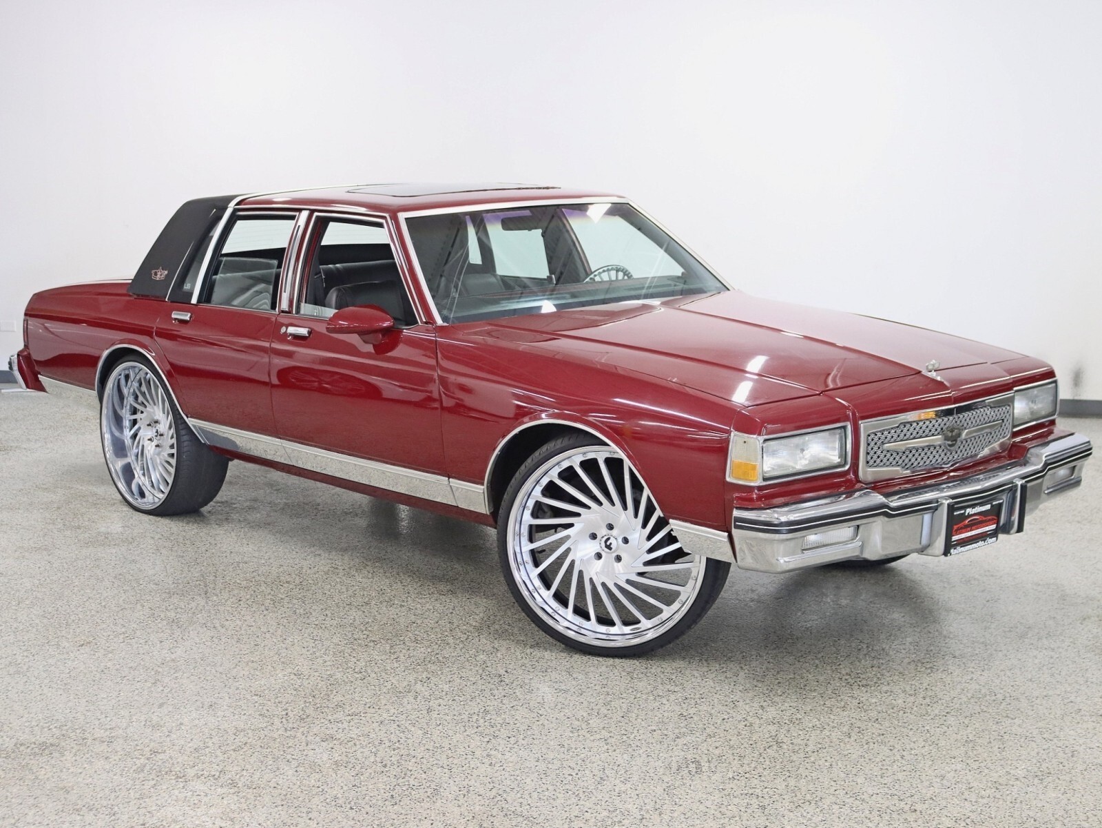 1984 Chevrolet Caprice Custom Built LS Motor Sounds 26in Forgiato's with - photo 7