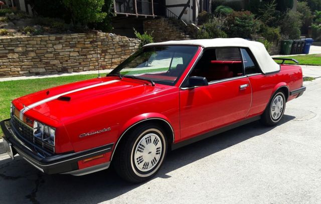 1984 Chevrolet Celebrity Hess & Eisenhardt Convertible 2.8 FI 1 of 60 Chevy Conv 1984 Chevrolet Celebrity