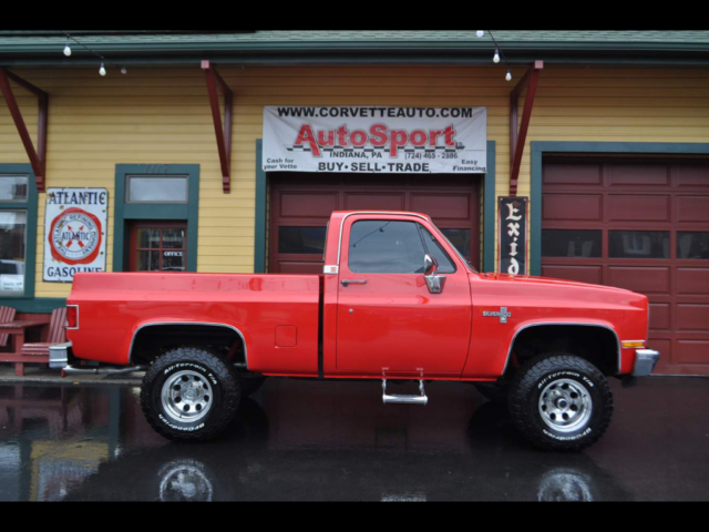 1984 Chevrolet C/K 10 Fully Loaded Cold AC Arizona Truck! 48629 Miles Red 350 A 1984 Chevrolet C-10 Fully Loaded Cold AC Arizona Truck!