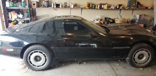 1984 Chevrolet Corvette Crossfire Injection Black/Red Leather Interior 1984 Chevrolet Corvette